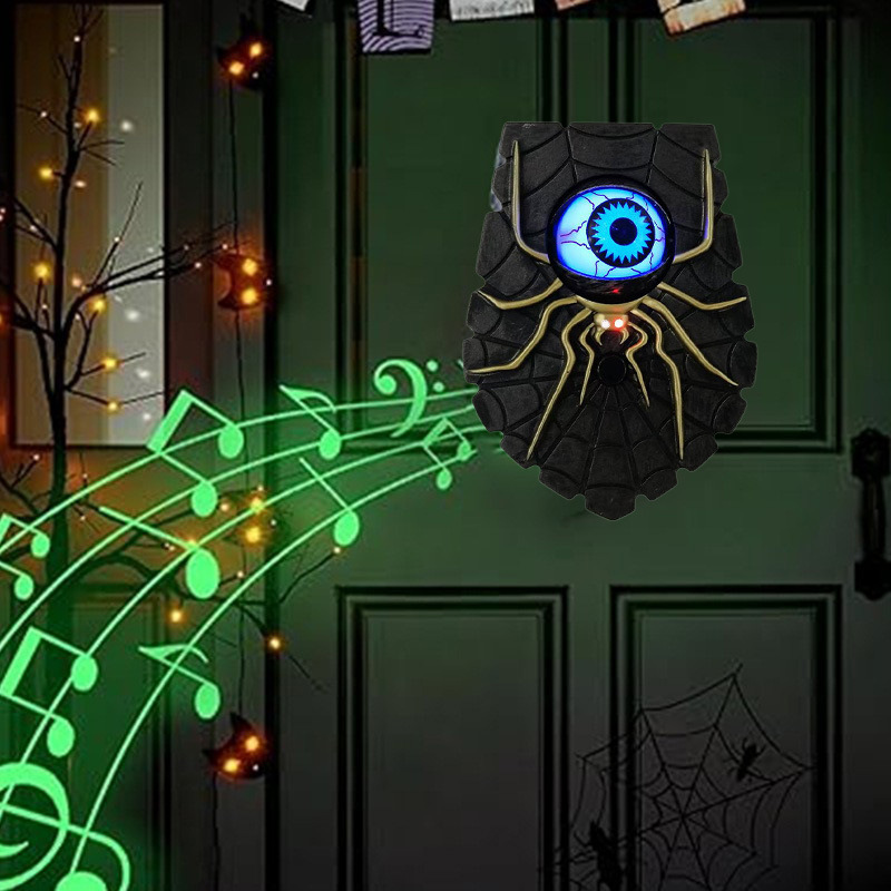Halloween Eyeball Doorbell Decoration - PVC - product details