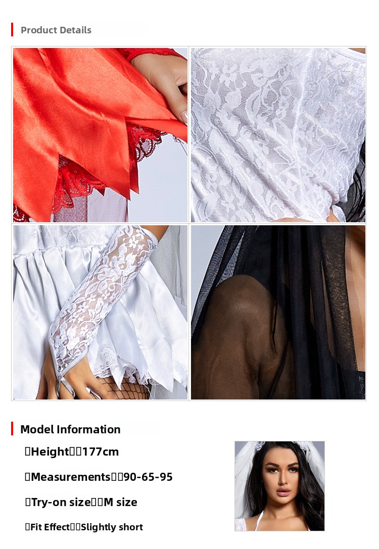 Adult Halloween Ghost Bride Costume - product details