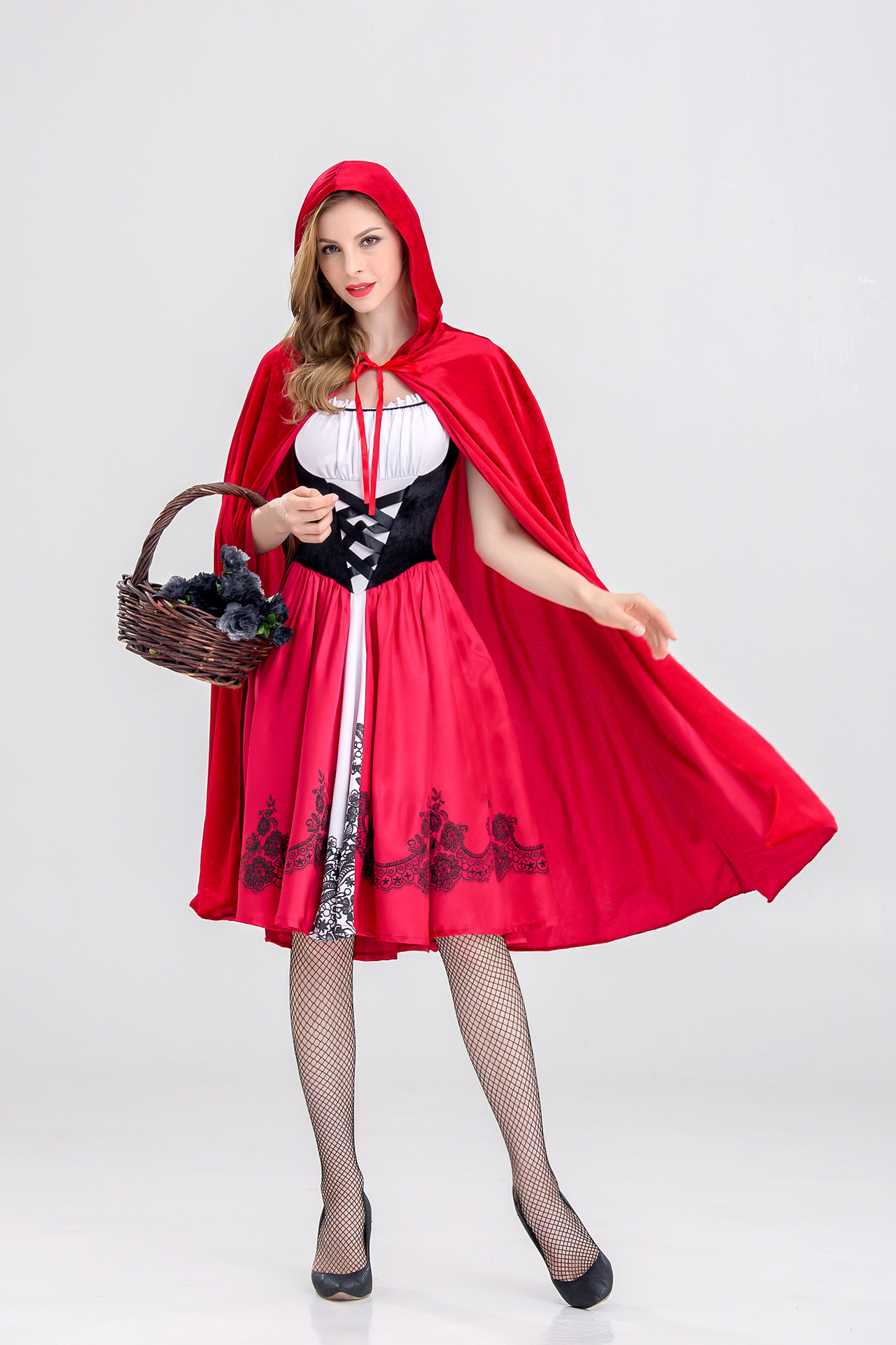 Little Red Riding Hood Cape - Halloween Costume - product details