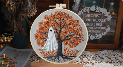 Halloween Embroidery Craft Kit - product details