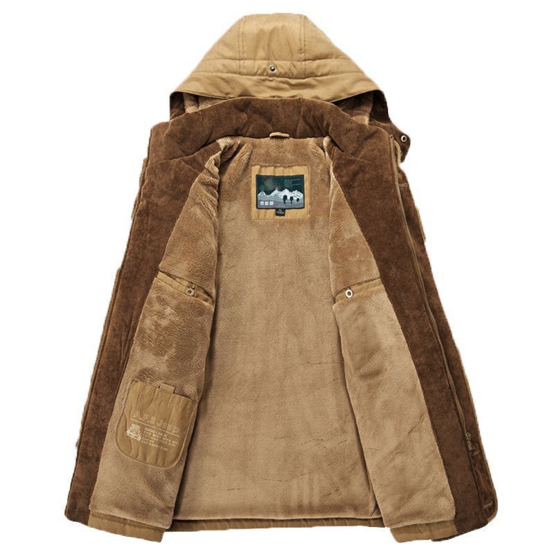 Chaqueta de Algodón con Forro Polar y Bolsillos - imagen 5