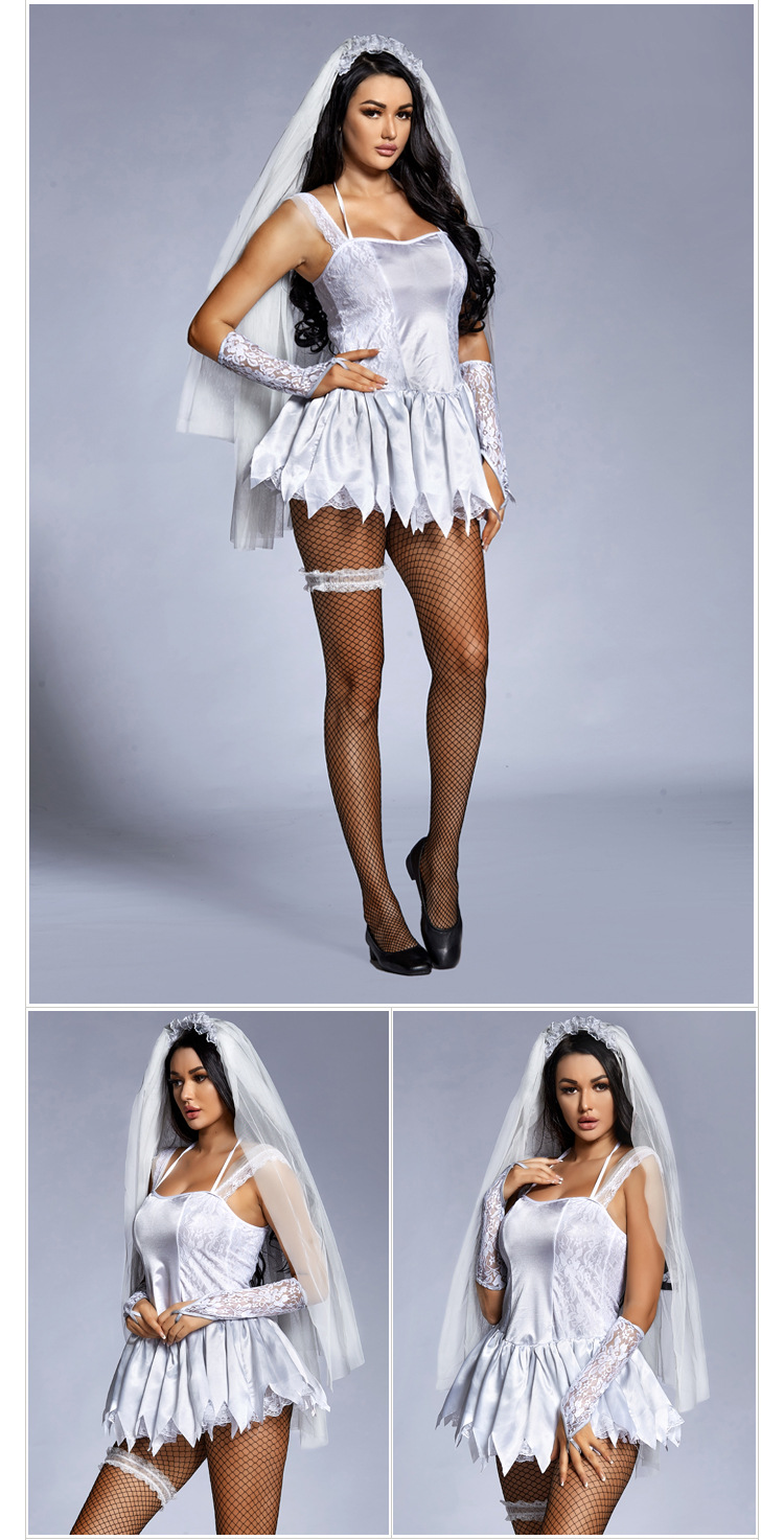 Adult Halloween Ghost Bride Costume - product details