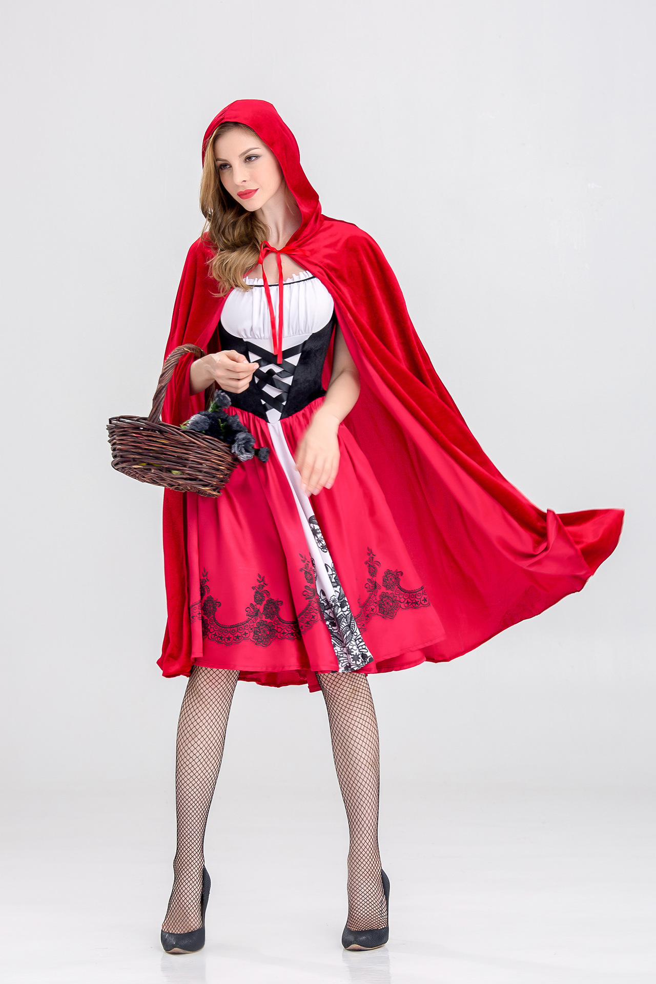 Little Red Riding Hood Cape - Halloween Costume - product details