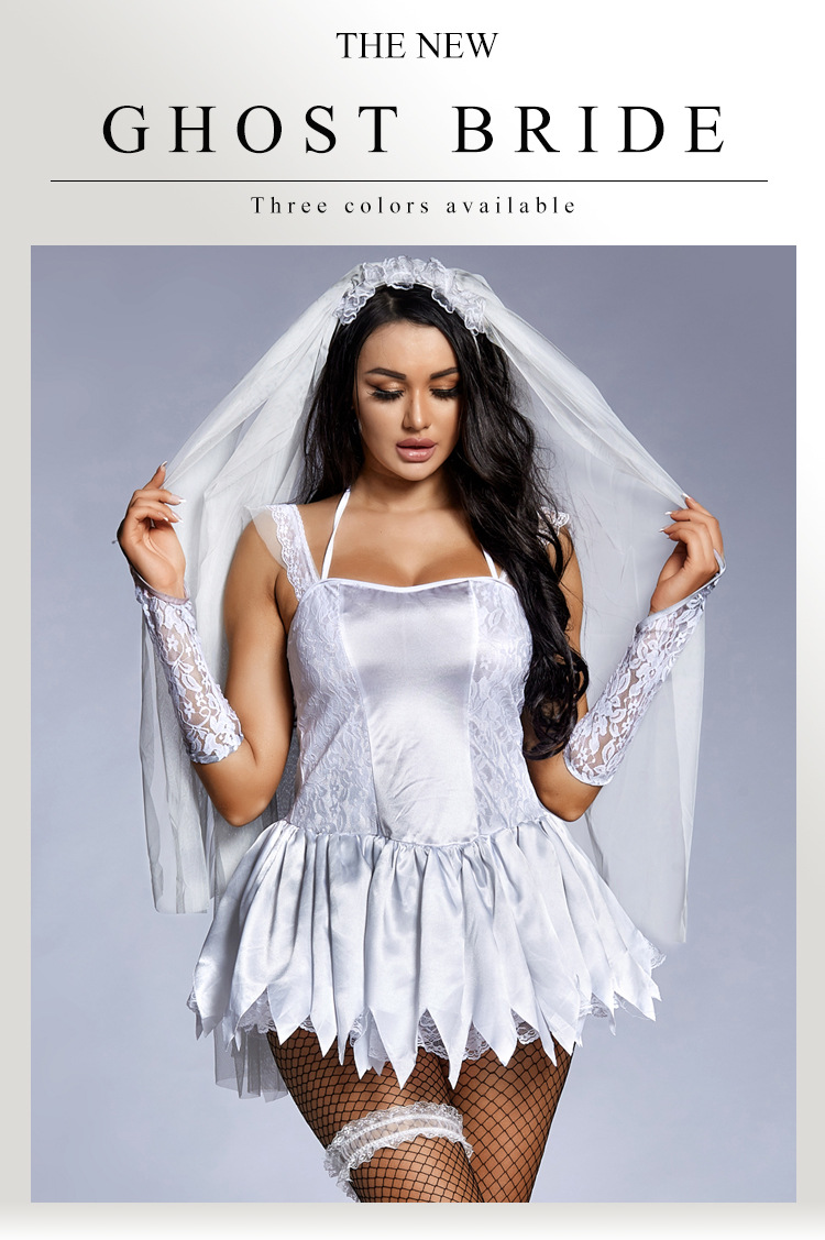 Adult Halloween Ghost Bride Costume - product details