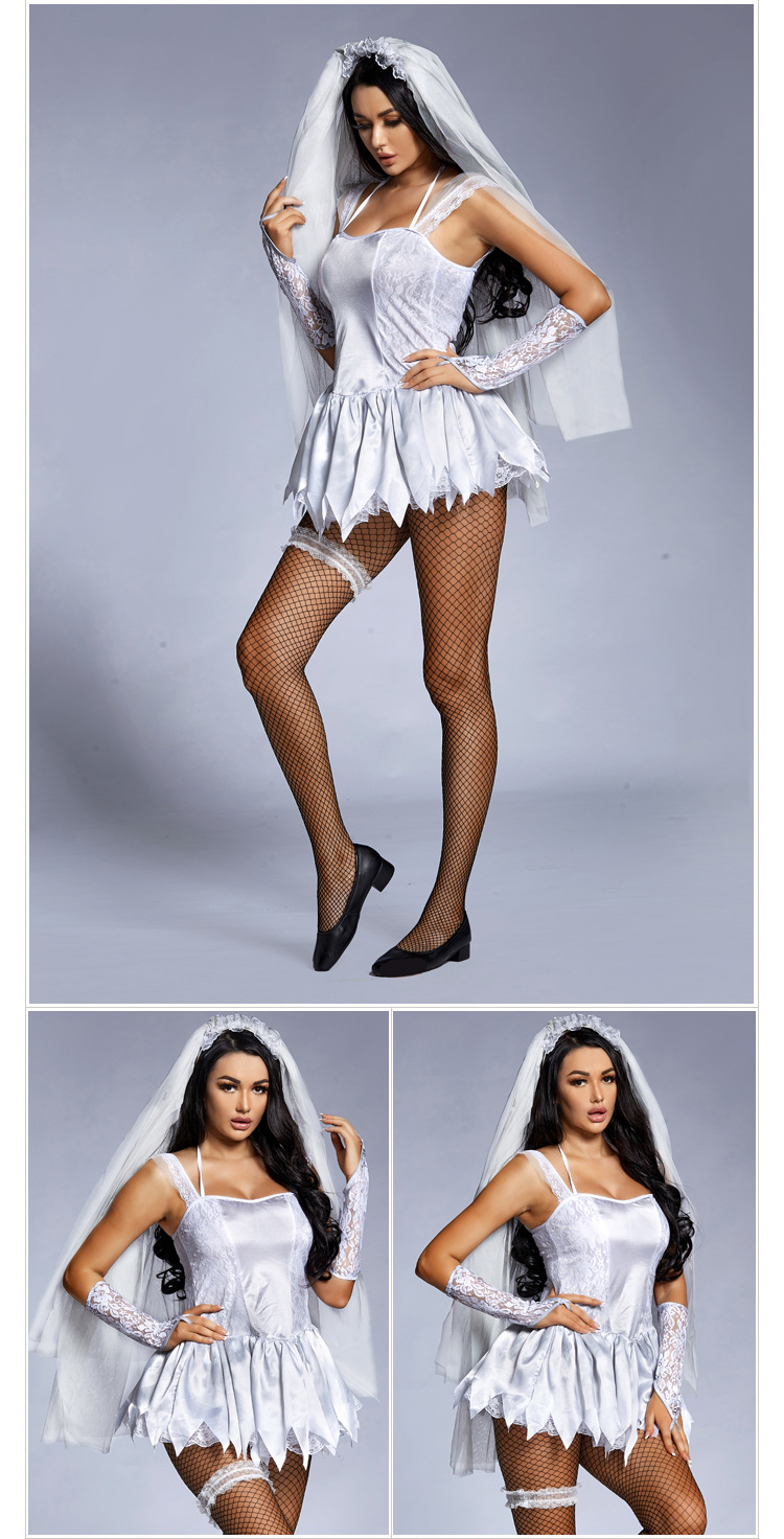 Adult Halloween Ghost Bride Costume - product details