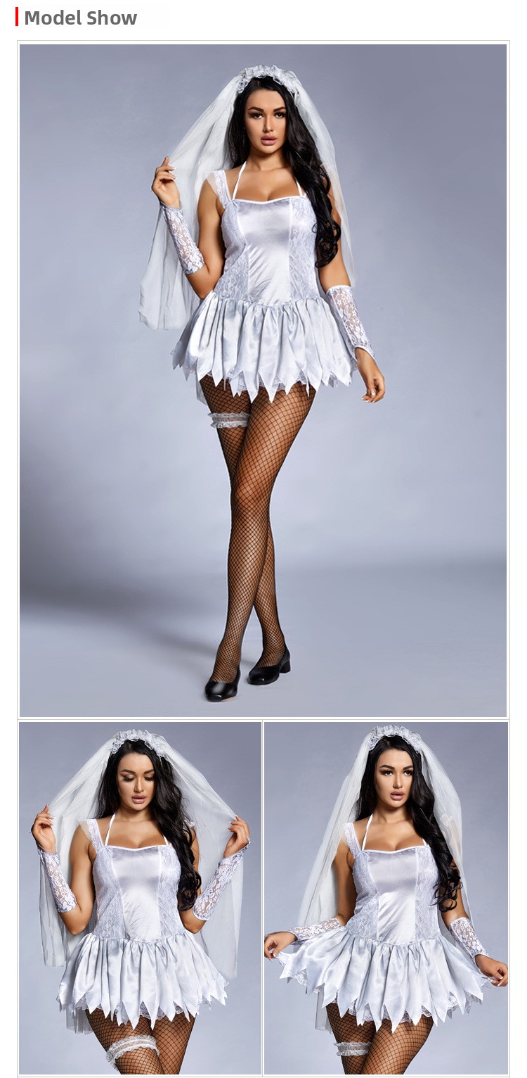 Adult Halloween Ghost Bride Costume - product details