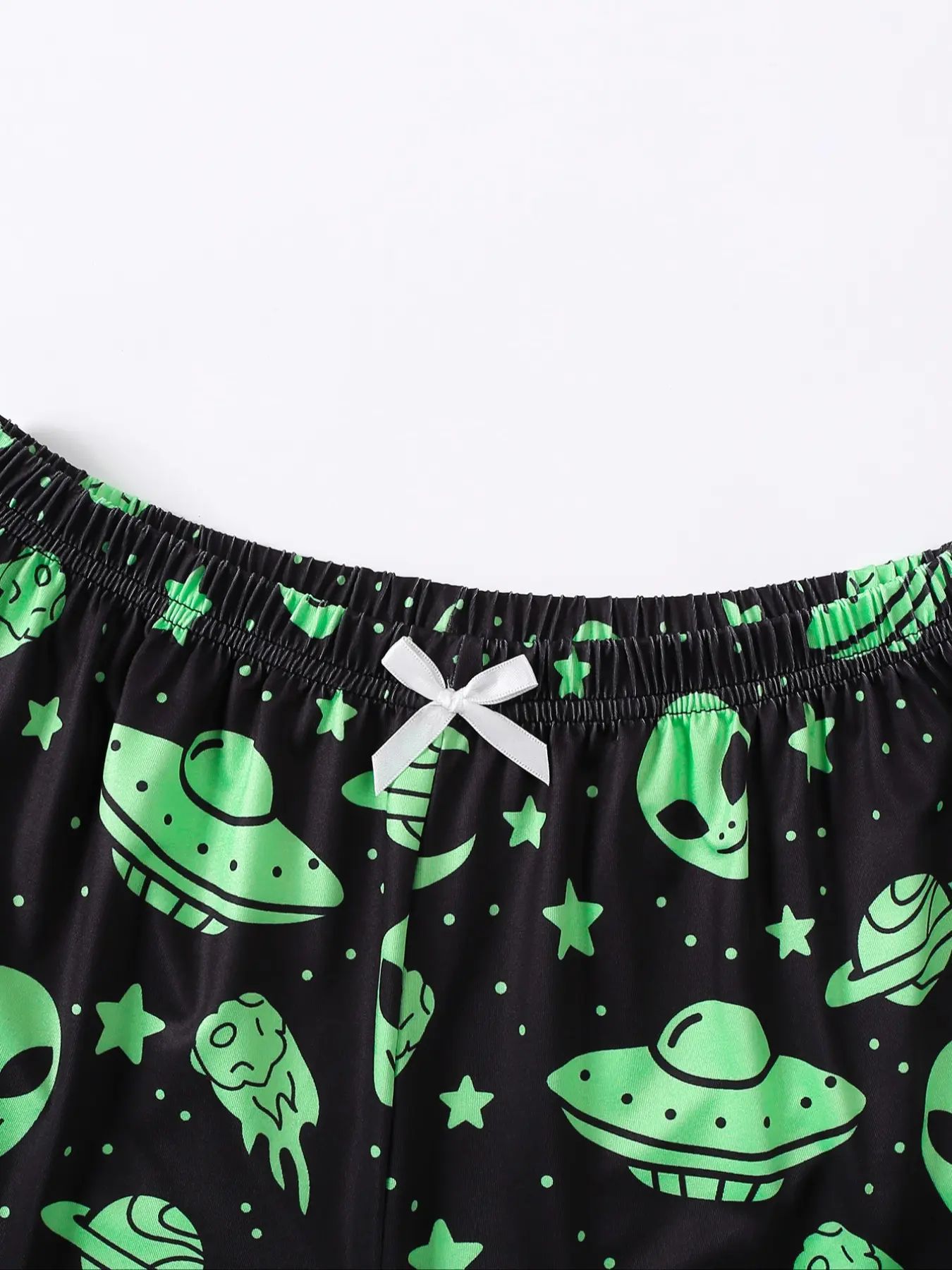 Halloween Pumpkin Print Sleeveless Pajama Set - product details