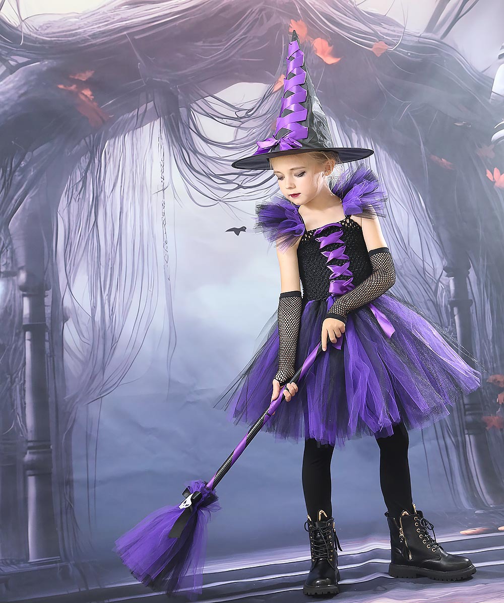 Kids' Halloween Witch Costume Dress - product details