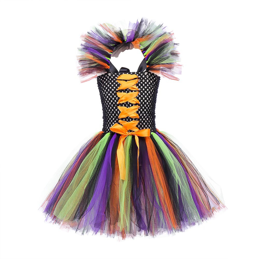 Kids' Halloween Witch Costume Dress - product details