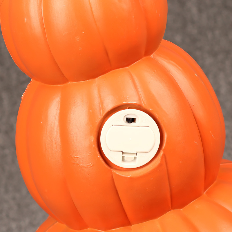 Halloween Light-Up Pumpkin Lantern - Plastic - product details