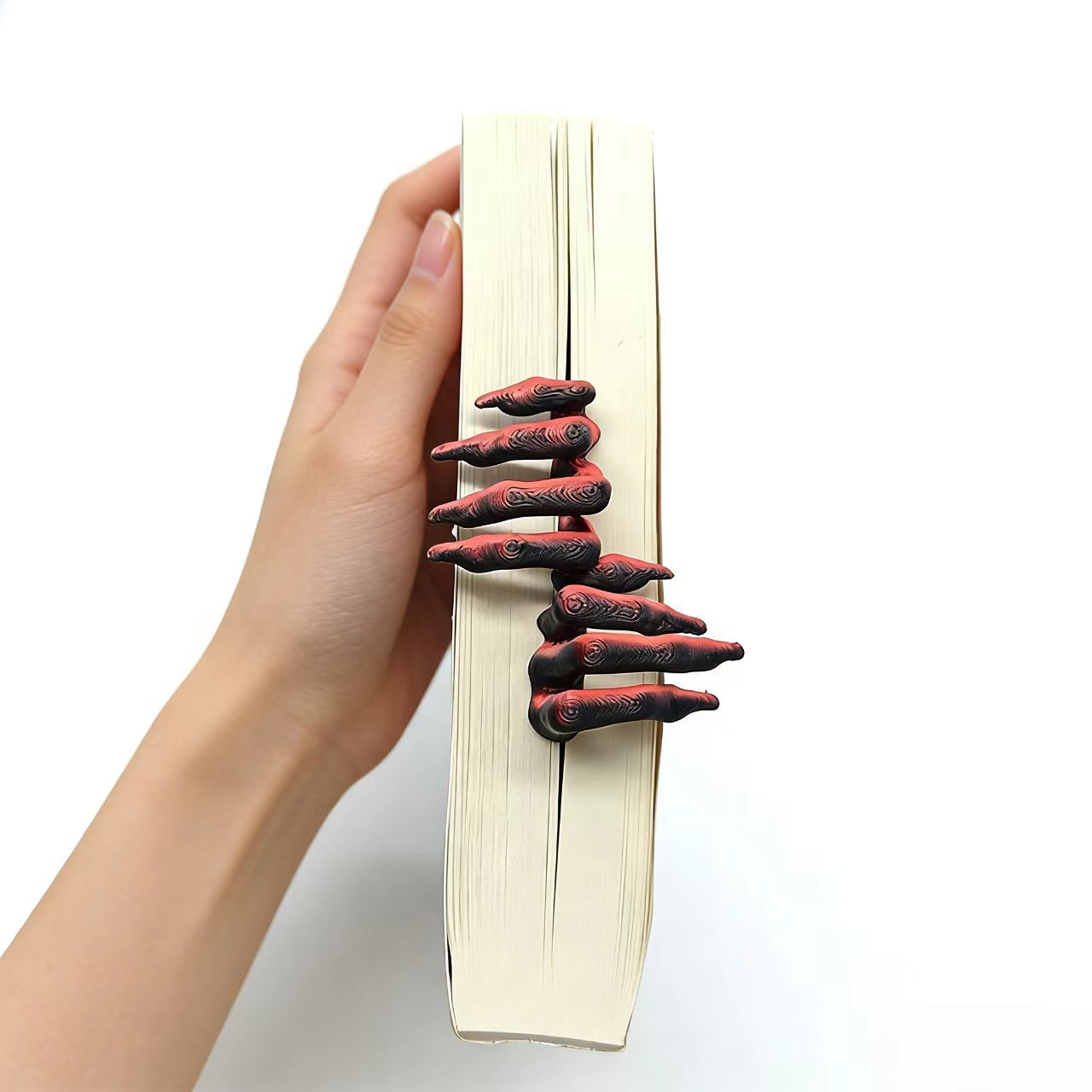 Halloween Demon Hand Bookmark - 3D Printed - product details