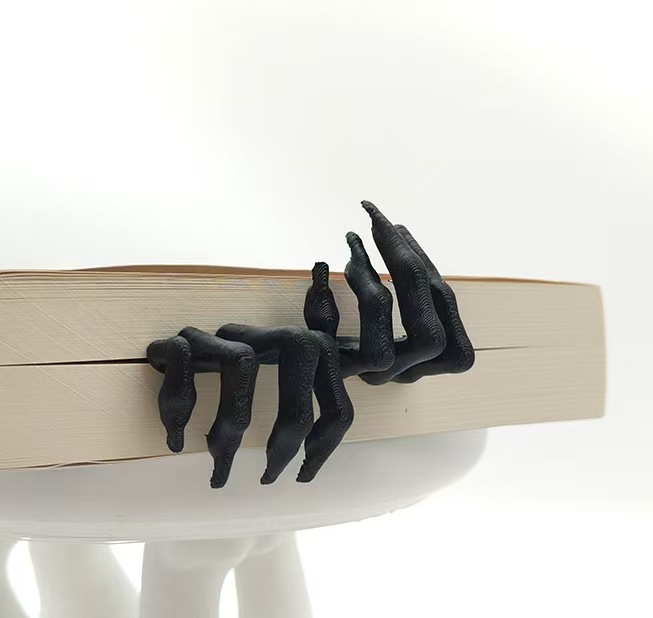Halloween Demon Hand Bookmark - 3D Printed - product details