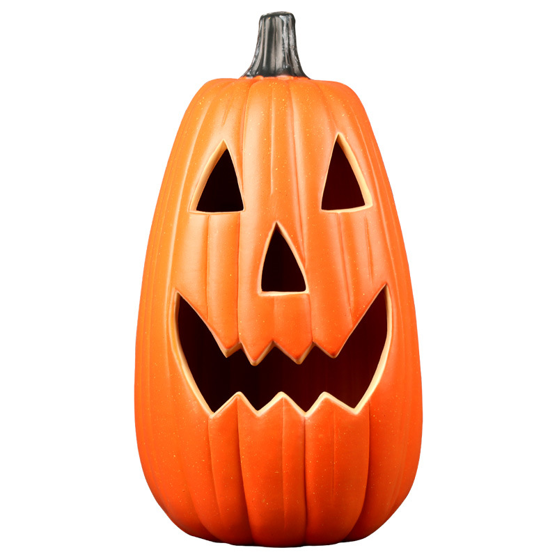 Halloween Light-Up Pumpkin Lantern - Plastic - product details