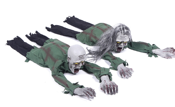 Halloween Electric Crawling Ghost Prop - 115 cm - product details