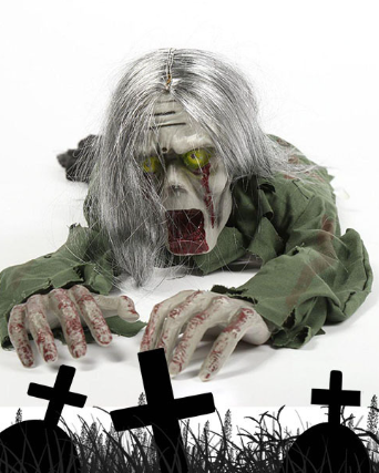 Halloween Electric Crawling Ghost Prop - 115 cm - product details