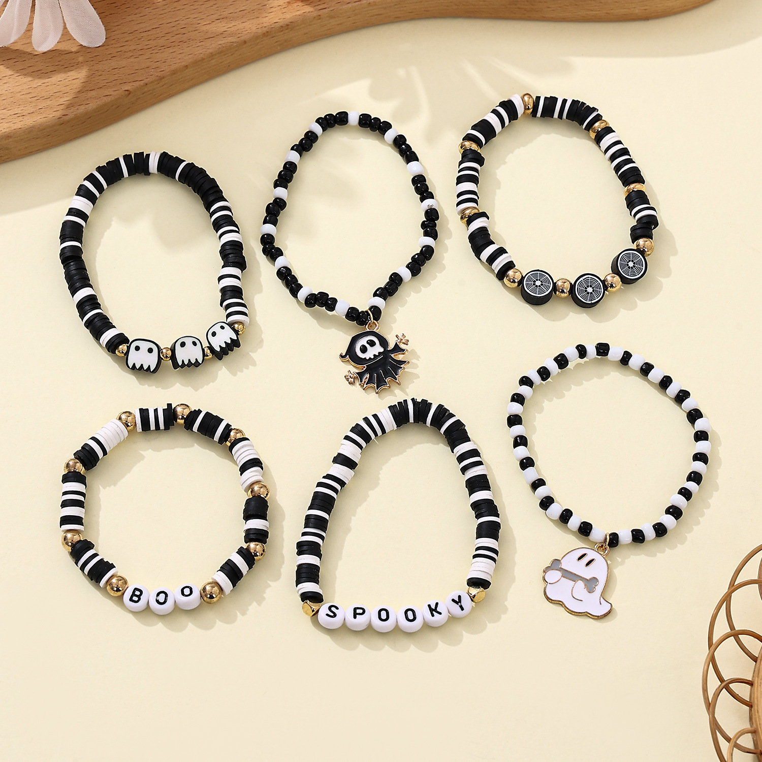 Halloween Alloy Charm Bracelet - product details