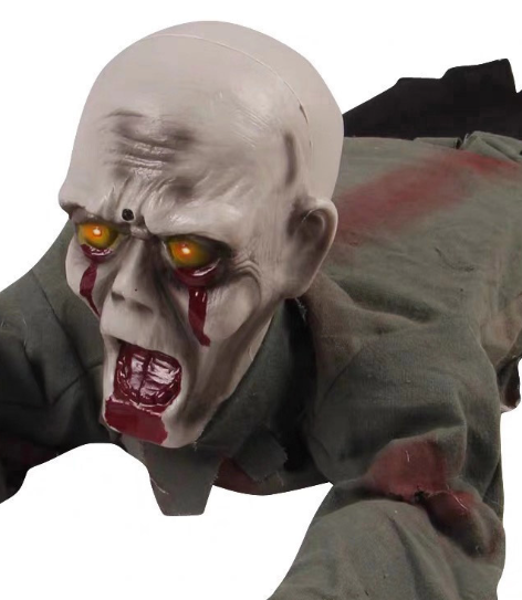 Halloween Electric Crawling Ghost Prop - 115 cm - product details