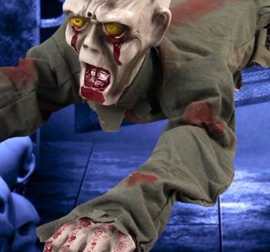 Halloween Electric Crawling Ghost Prop - product details
