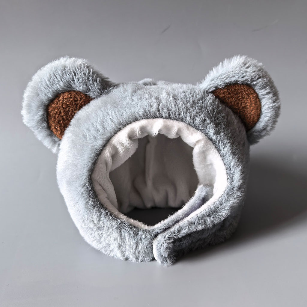 Gorro para gatos con diseño de osito: imagen adicional