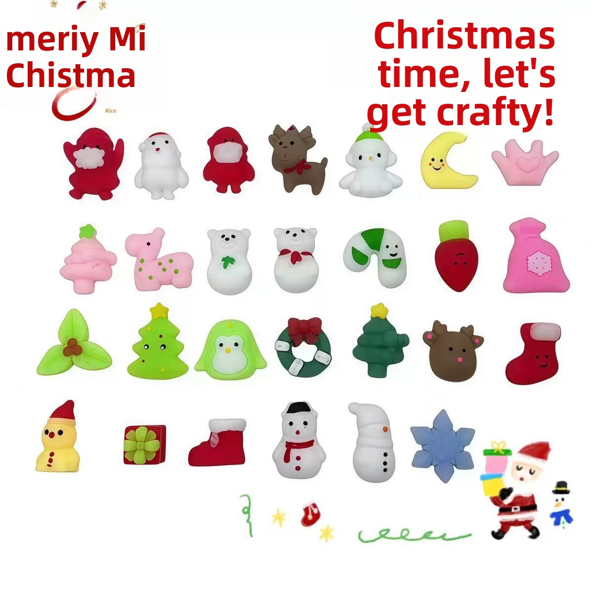 Halloween and Christmas Squishy Fidget Toys - product details