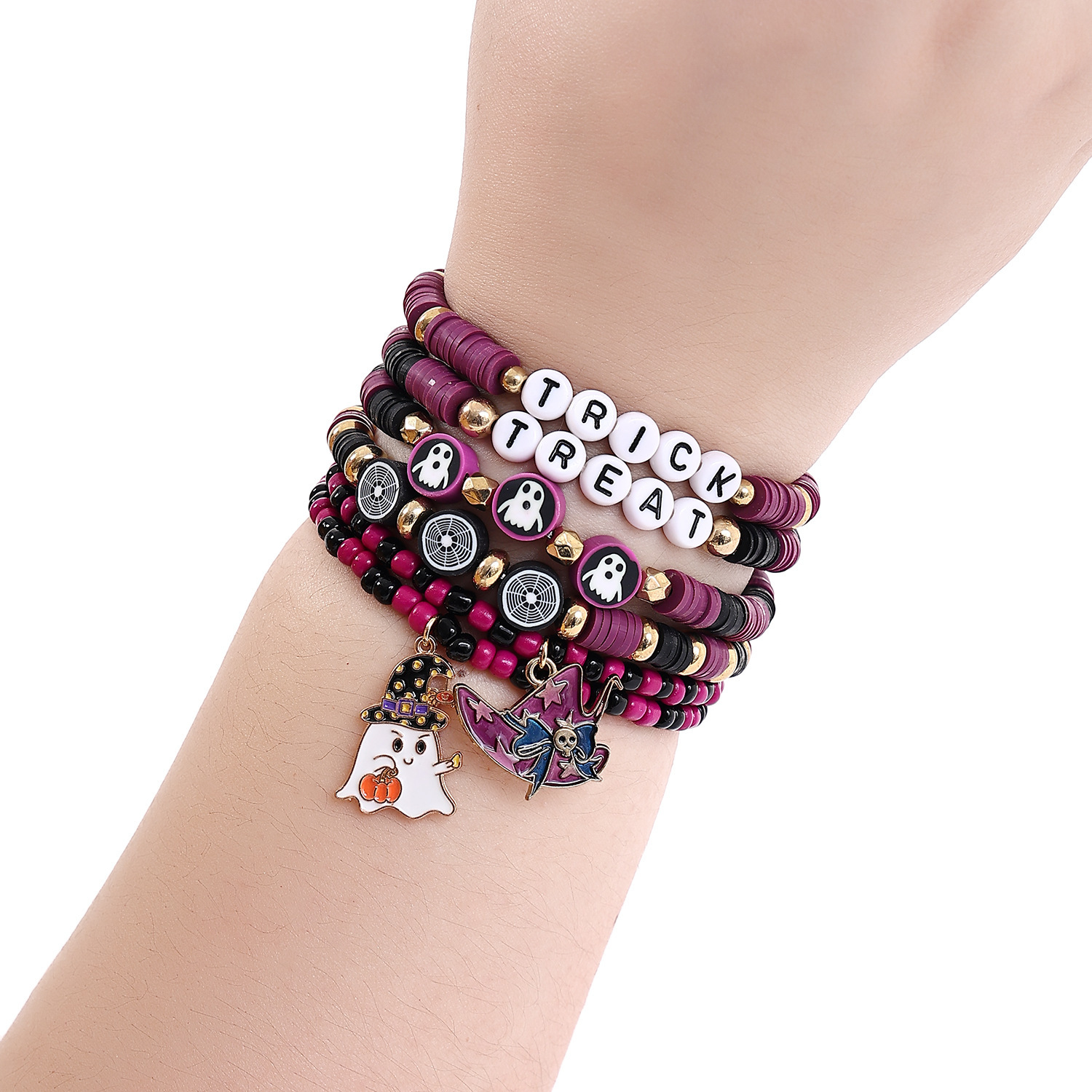 Halloween Alloy Charm Bracelet - product details