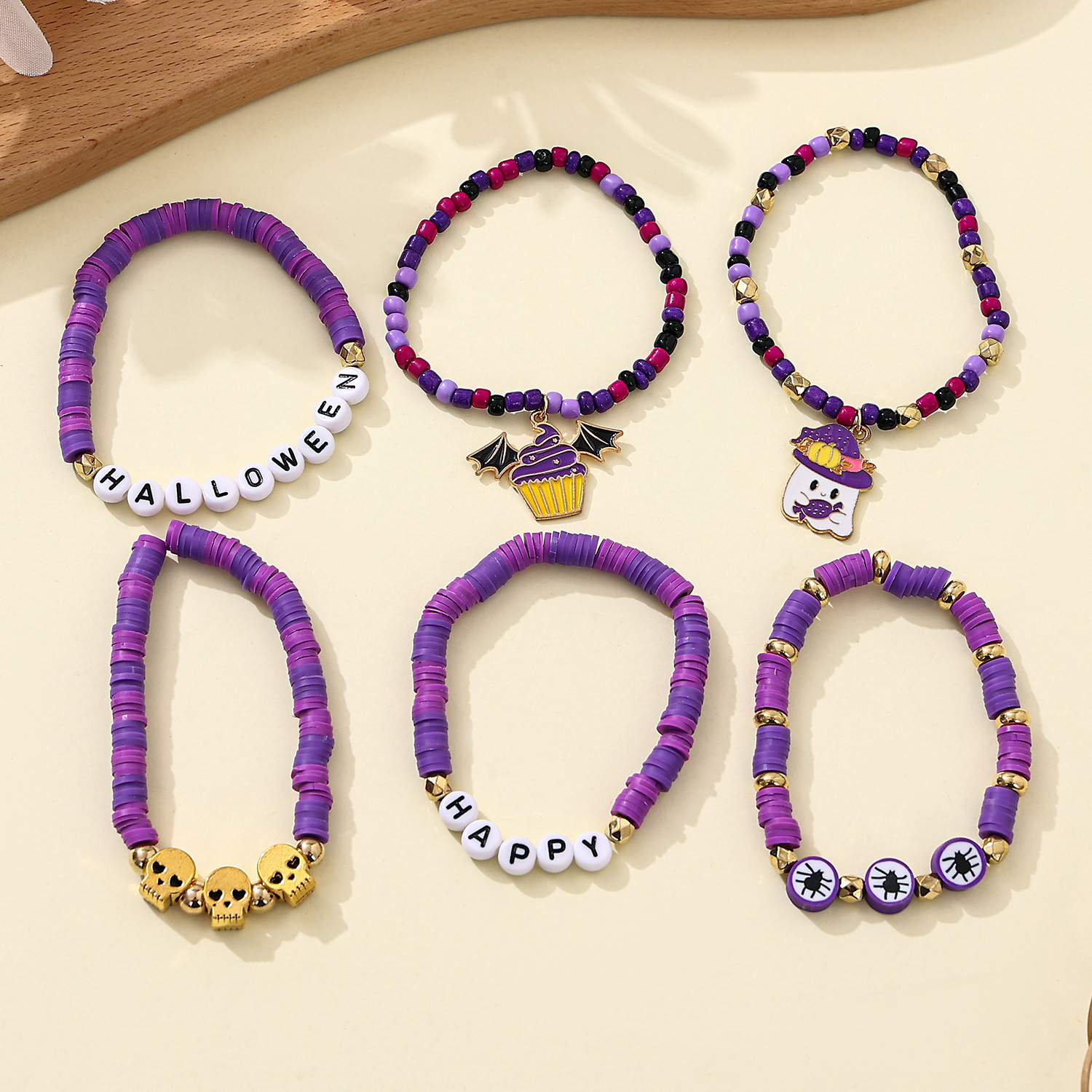 Halloween Alloy Charm Bracelet - product details