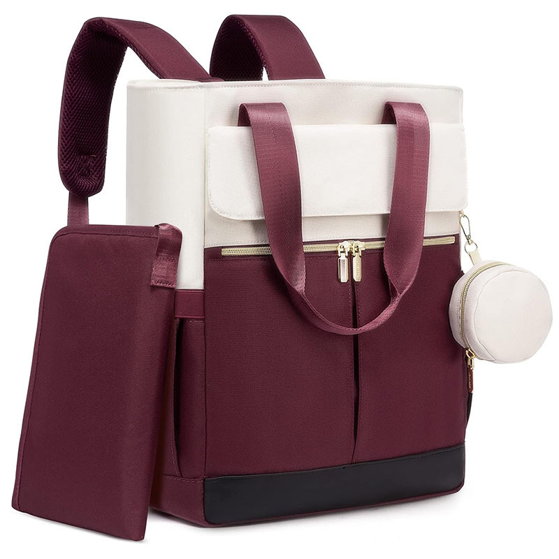 6-in-1 baby travel diaper bag details