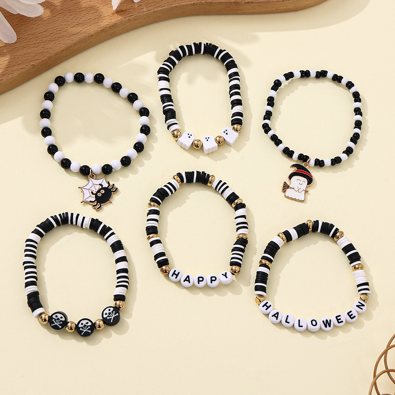 Halloween Alloy Charm Bracelet - product details