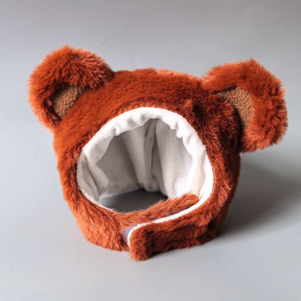 Gorro para gatos con diseño de osito: imagen adicional