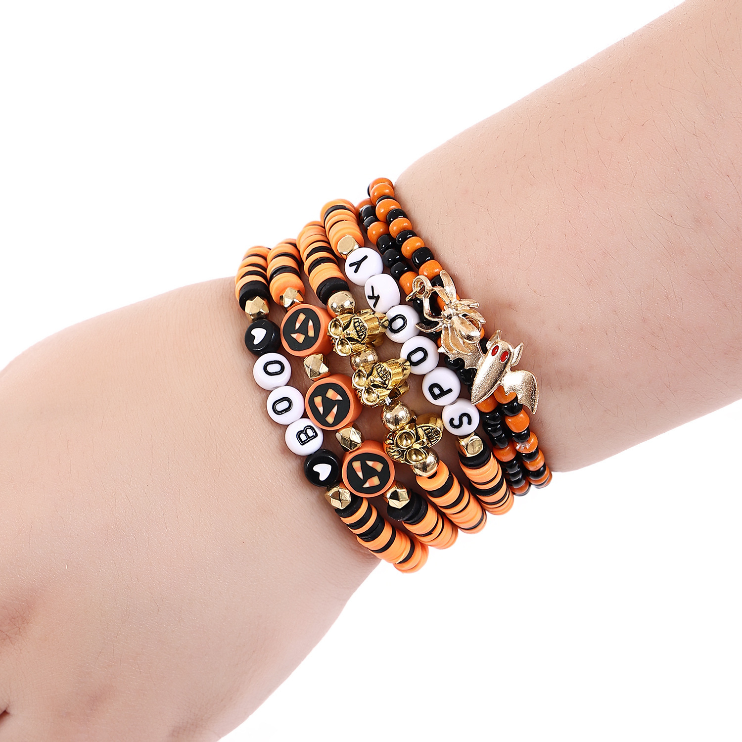 Halloween Alloy Charm Bracelet - product details