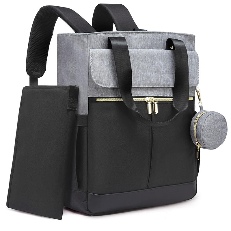 Waterproof polyester diaper bag design