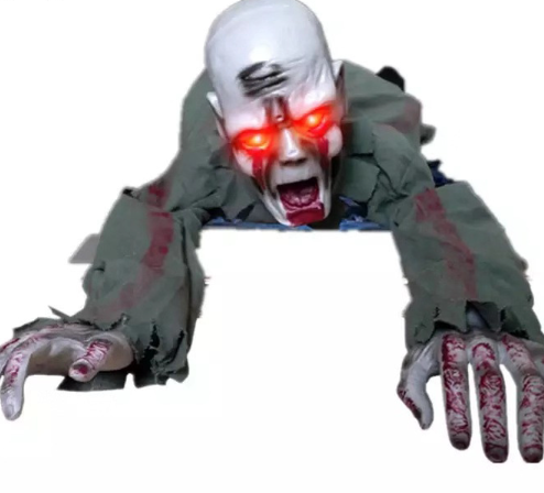 Halloween Electric Crawling Ghost Prop - product details