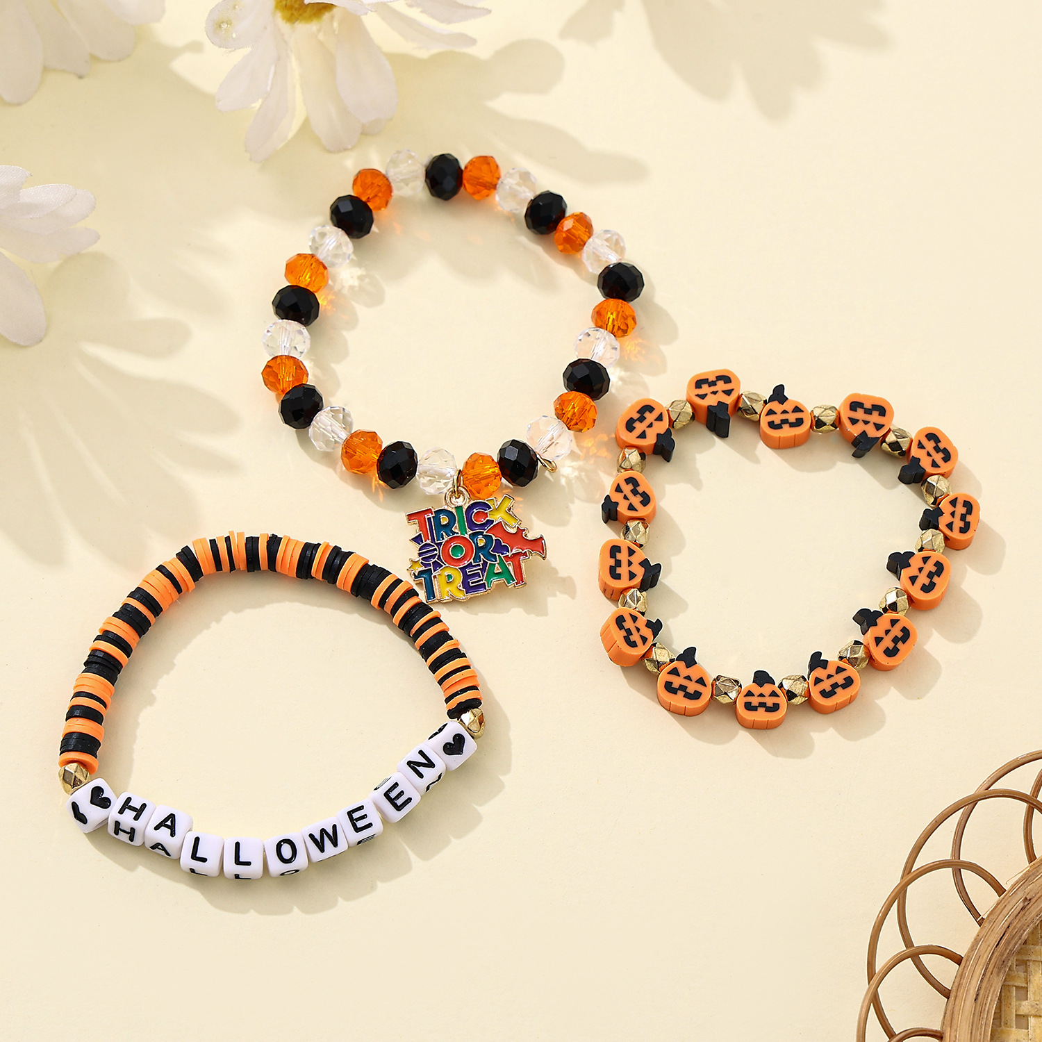 Halloween Alloy Charm Bracelet - product details