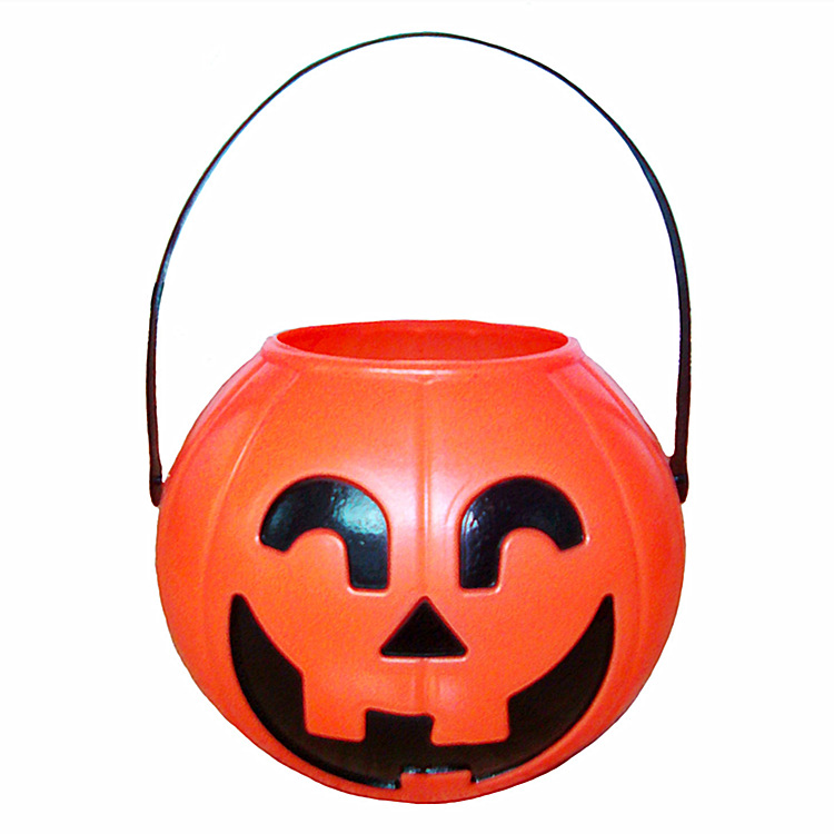 Halloween Pumpkin Candy Bucket - Plastic - product details