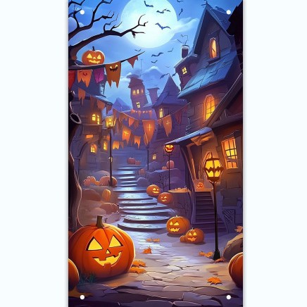 Halloween Photography Backdrop Cloth - Polyester - product details