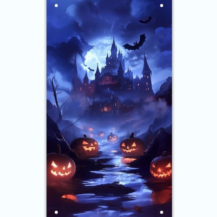 Halloween Photography Backdrop Cloth - Polyester - product details