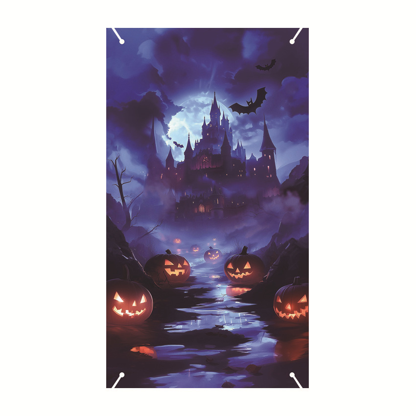 Halloween Photography Backdrop Cloth - Polyester - product details