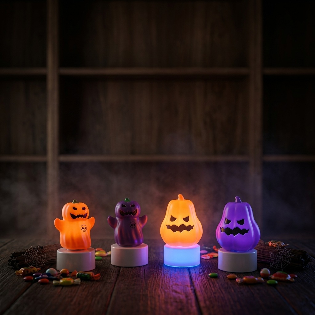 Halloween Pumpkin and Ghost Decorative Lights - product details