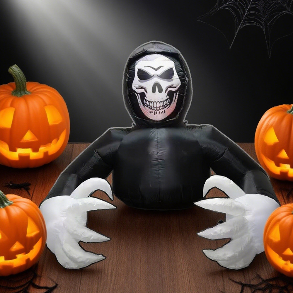 Halloween Inflatable Grim Reaper Decoration - 1.8 m - product details