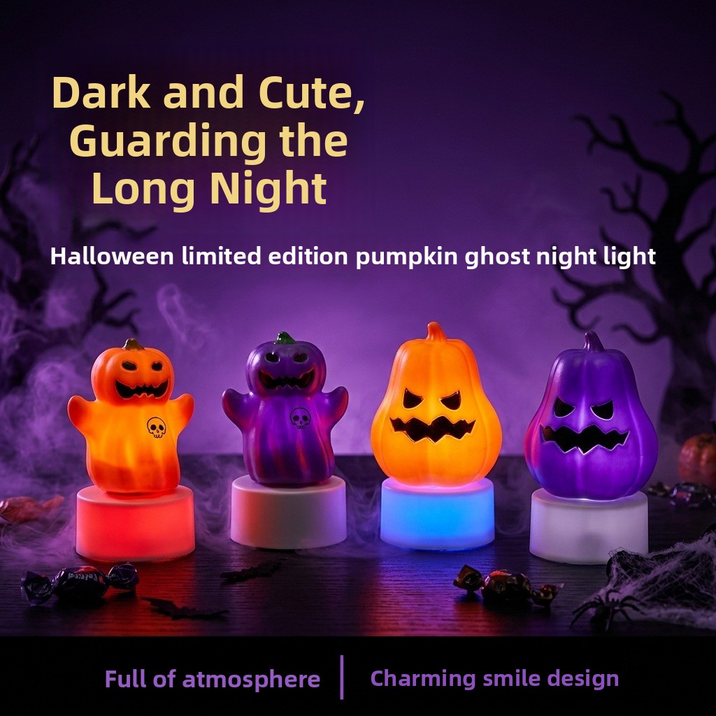 Halloween Pumpkin and Ghost Decorative Lights - product details