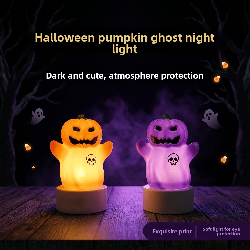 Halloween Pumpkin and Ghost Decorative Lights - product details