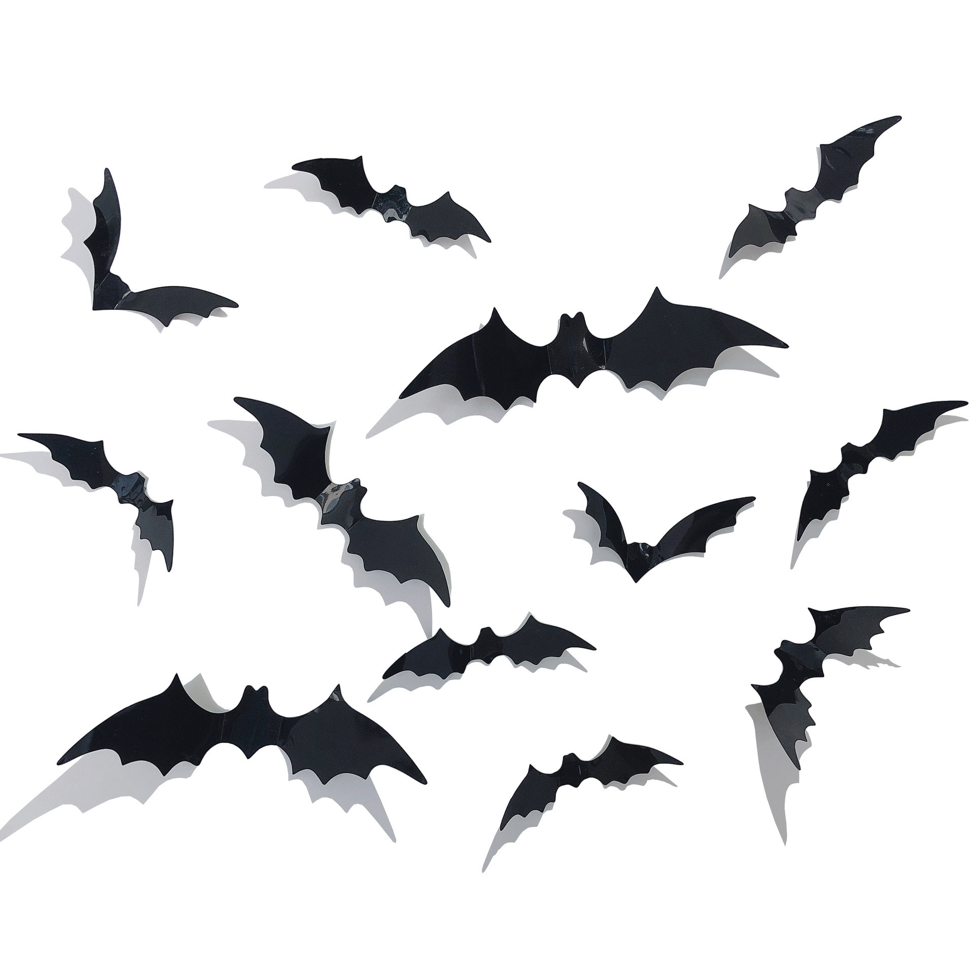 3D Halloween Bat Wall Stickers - PVC - product details