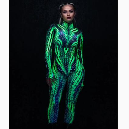 Halloween 3D Print Costume Bodysuit - product details
