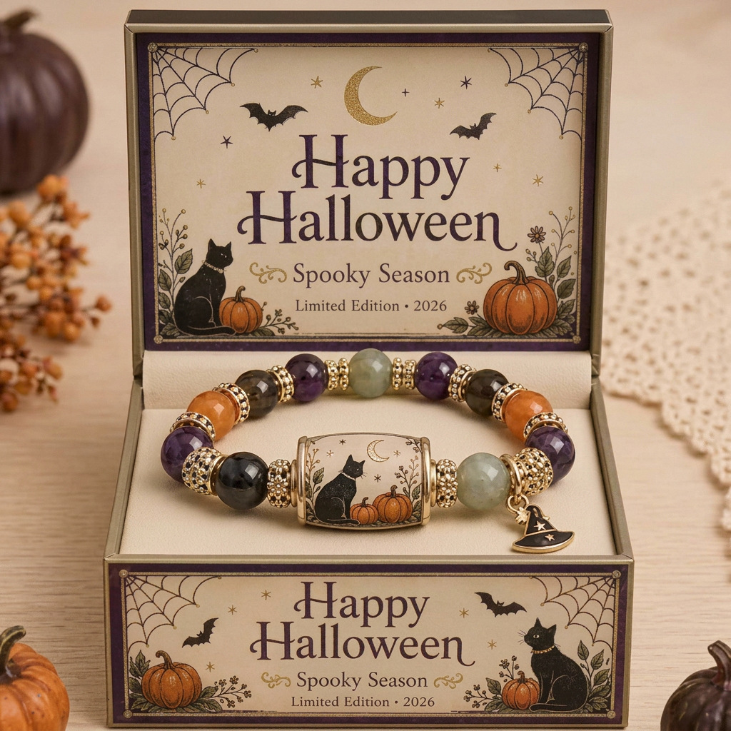 Halloween Beaded Bracelet Costume Jewelry - product details