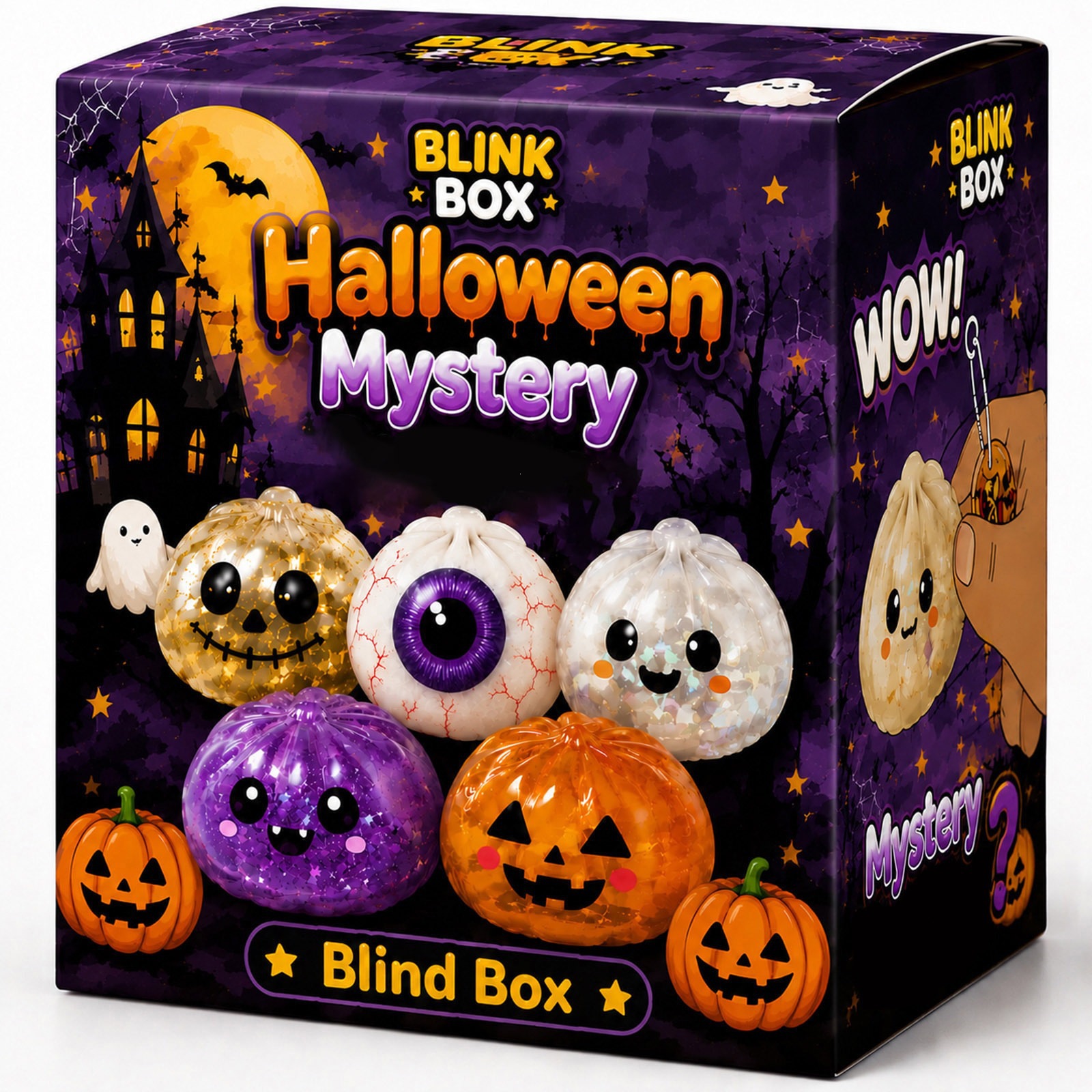Halloween Squishy Toy Gift Box - TPR - product details