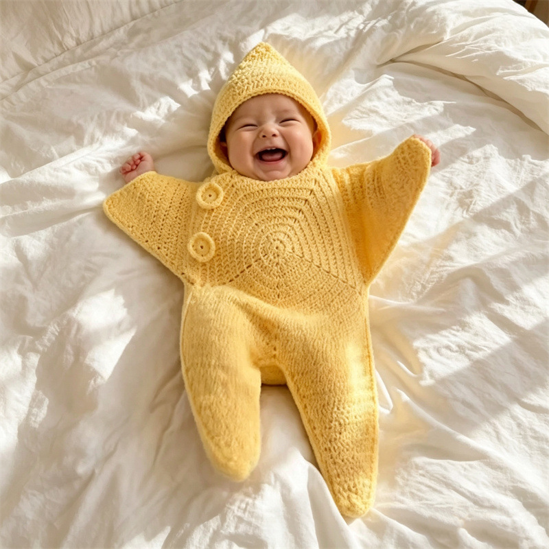 Baby sleeping bag construction detail