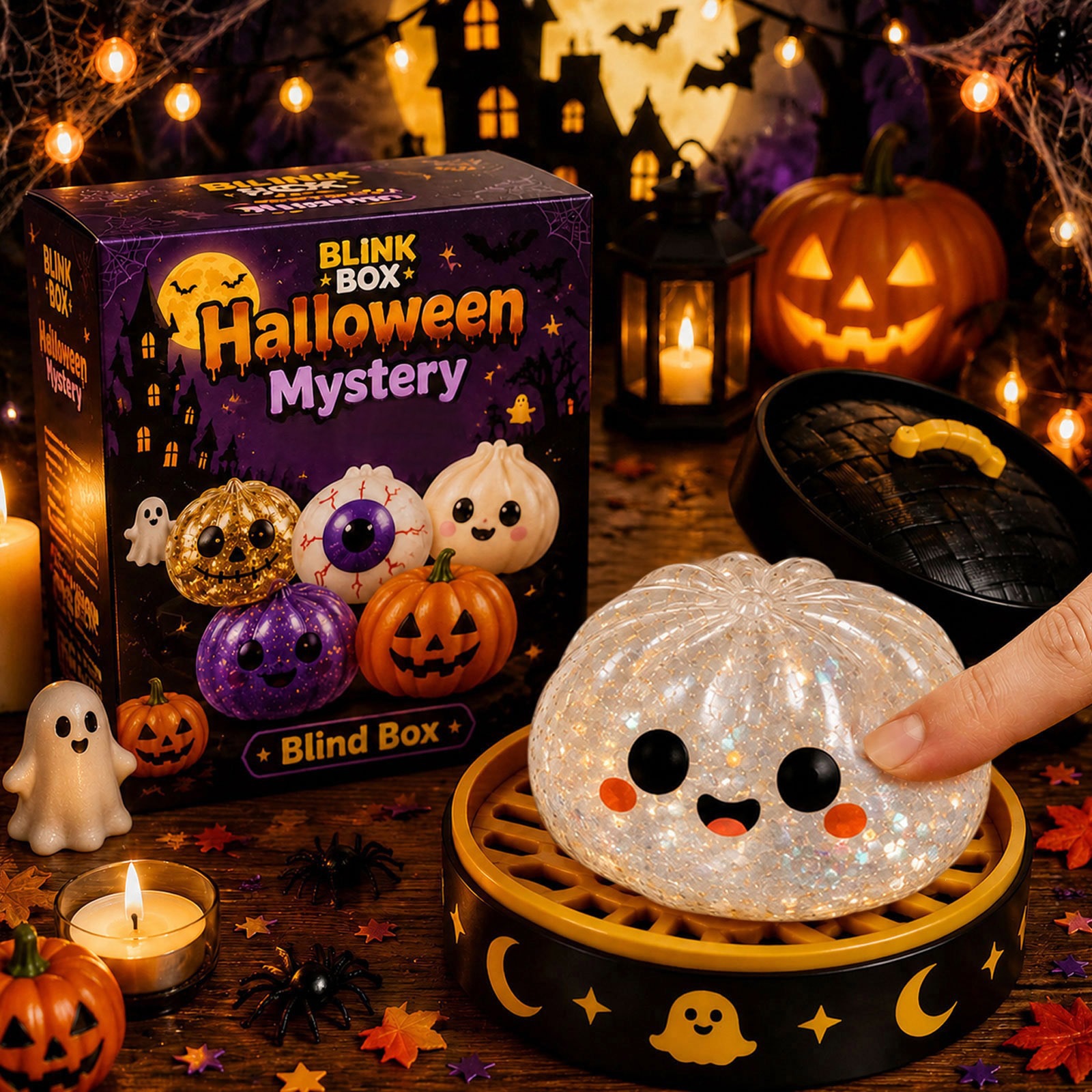 Halloween Squishy Toy Gift Box - TPR - product details