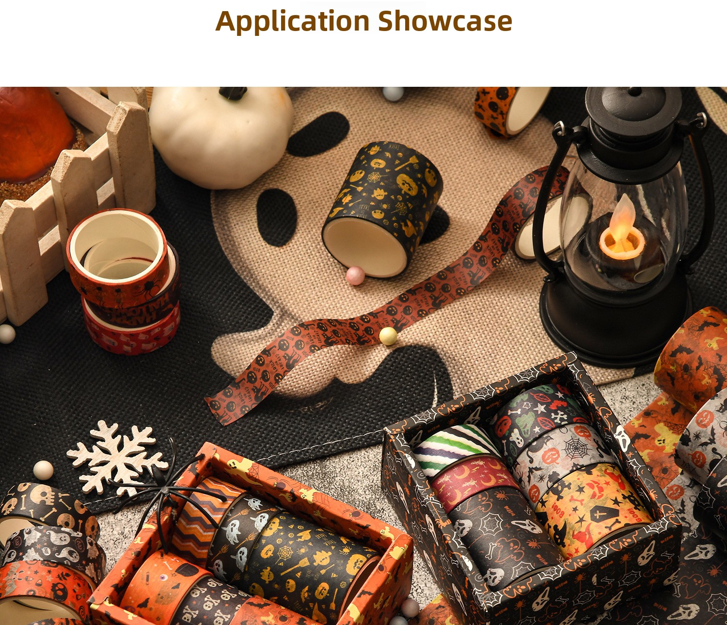 Halloween Decorative Paper Tape - product details