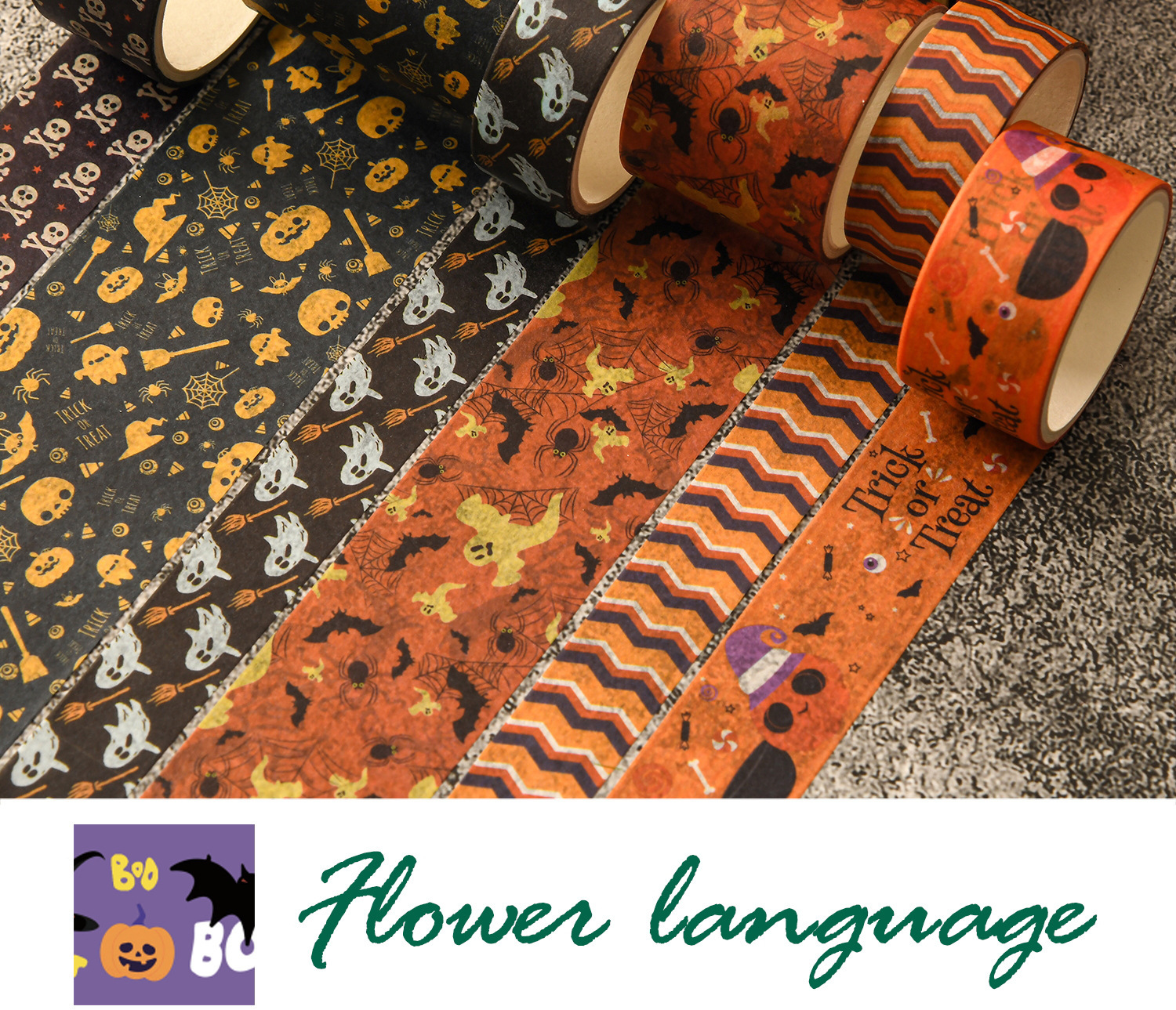 Halloween Decorative Paper Tape - product details