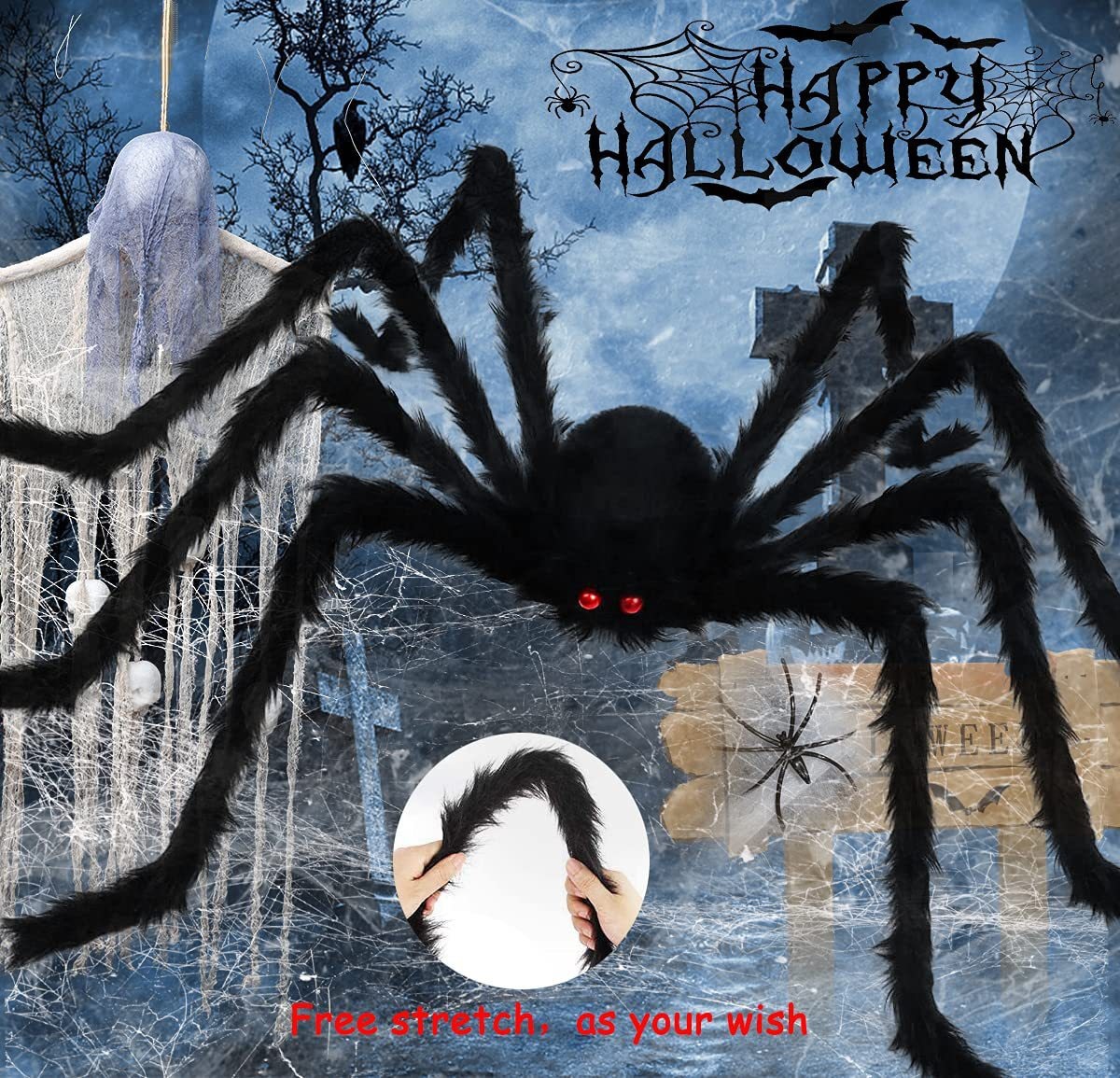 Halloween Spider Decoration - product details
